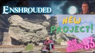 Enshrouded building - Prepping for the next build project - Terraforming the mountain