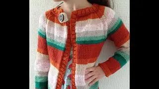 Knit a Kids Cardigan With Me