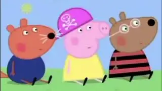 Peppa pig listening to Mans Not Hot Must Watch