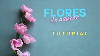📍How to make easy fondant flowers| We paint with an airbrush.