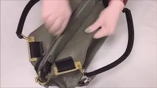 Женская сумка серого цвета 2309 Grey