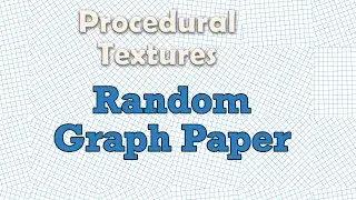 Random Graph Paper Effect Using Affinity Photo's Procedural Texture Filter