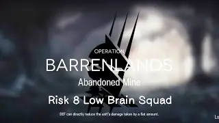 Arknights - CC#6 Day 12 - Risk 8 - Low Brain SquadArknights CC#6 Day