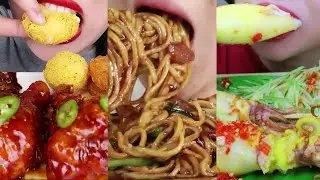 ASMR MUKBANG COMPILATION - 65