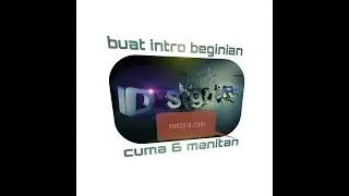 CARA MEMBUAT INTRO 3D GRATIS DIANDROID (How to create 3d intro in android)