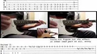 Slipknot - Snuff guitar cover WITH TABS