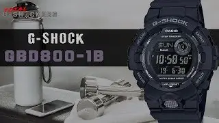 Casio G-SHOCK GBD800-1B | Black G Shock G-SQUAD Step Tracker GBD-800 Top 10 Things