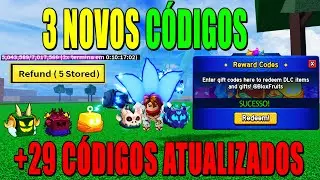 3 NOVOS CÓDIGOS + 29 CÓDIGOS DE EXP BELI E RESET DO BLOX FRUITS - blox fruit codes