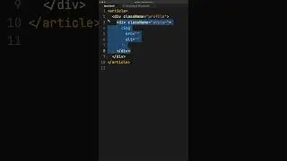 ЭТА ФИШКА VS Code УСКОРИТ написание кода в 10 раз! #vscode #vs_code