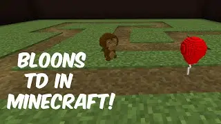 Playing Bloons TD in Minecraft!