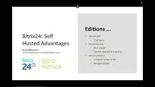 Bitrix24 Self Hosted Advantages Webinar (June 2021)