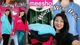 Meesho Winter Wear Haul | Under Rs.300/- Sweatshirts & Hoodies from meesho