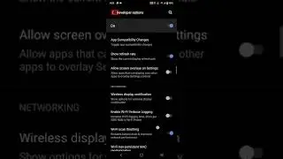 some Developer option setting to increase bgmi And any game performance for low end device