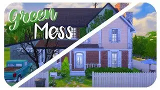 The Sims 4: Speed Build | GREEN MESS *:・ﾟ✧