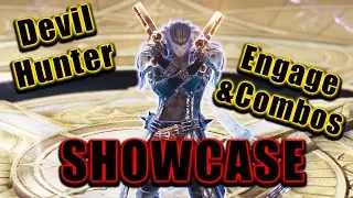[FR/EN] DEVIL HUNTER Engage & Combos PvP SHOWCASE | Lost Ark Online