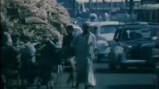 1970's Cairo traffic | Egypt | 1970's Cars | This Week | 1977