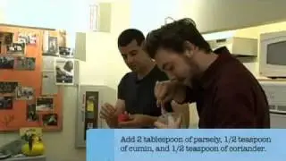 College Kitchen: Falafel Wraps