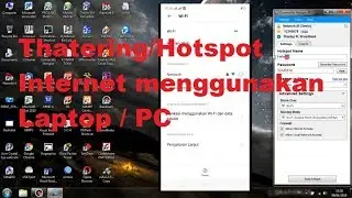 Membuat hotspot dari laptop menggunakan software Connectify