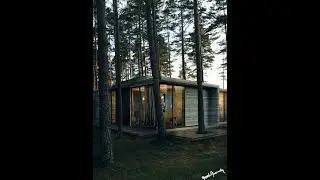 Render Arquitectónico - Render Arquitectónico - PostProducción Photoshop. CASA EN EL BOSQUE.