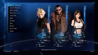 Playing FF7 Remake