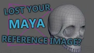 How to Find Your Maya Reference Image and Set Your Project in Maya