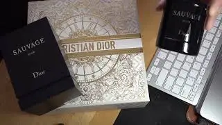 ASMR - CHRISTIAN DIOR SAUVAGE ELIXER 100mL UNBOXING SOUNDS