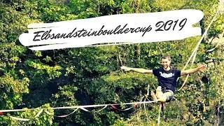 Highline/Slackline Elbsandsteinbouldercup Hohnstein 2019 Trailer / Bouldercup Hohnstein