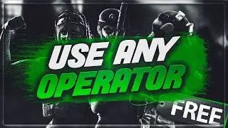 TCR6S | Use Any Operator For Free Glitch Xbox One - Ps4 + PC