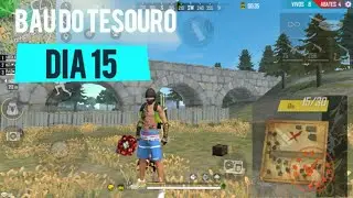 Baú do tesouro dia 15 - Free Fire - BR
