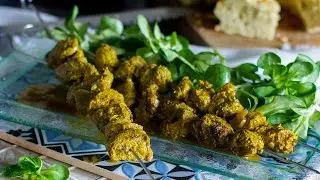 Cómo hacer unos buenos PINCHOS MORUNOS en sartén✨riquísimos y muy sabrosos