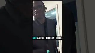 Asking cop tough questions - he answers ONLY this one! #cops #police