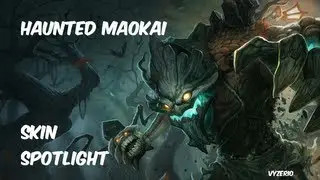 Haunted Maokai Skin Spotlight (PBE)