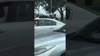 USA Road Rage Fight