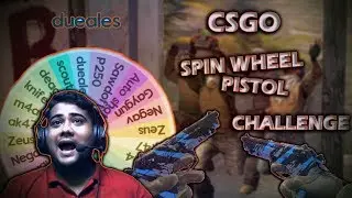 CSGO pistol challenge with spin wheel | dual berates rampage | 2019 gameplay