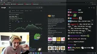 xQc shares his crypto advice