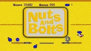 Nuts and Bolts: A platform game for the Classic Mac OS. Jump and Skate to Collect Spare Parts