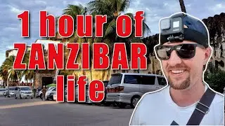 Exploring Zanzibar alone: Cycling through Stone Town. 1 hour of life at the island.