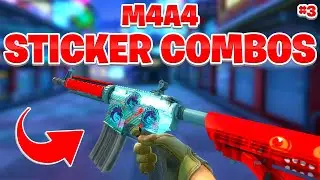M4A4 STICKERS COMBOS #3 (2021) - CS:GO