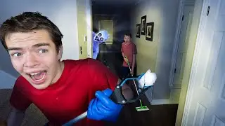 Don't Mop At Night! Something Is Watching!