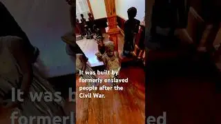 Exploring an 1870s Church at Whitney Plantation with 360° Camera