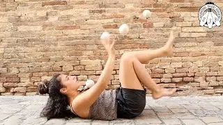 Ball juggling by Alice Lombardi from Italy | IJA Tricks of the Month