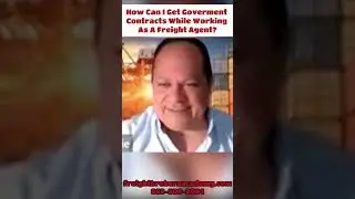 How Can I Get Government Contracts Working As A #freightagent or #freightbroker