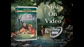 The Fox and the Hound Disney VHS Commerical (2000)