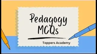 Pedagogy MCQs Part 3 | Important MCQs #toppersacademy  #FPSC #SPSC #sst  #teacherjobs #ppsc #kppsc