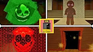 DOORS But Bad Fan Remake : THE BACKDOOR - Full Walkthrough + All Jumpscares | ROBLOX