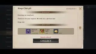 Wow! VIP Gift arrived so early🙀 - first day🤣 - Lord Equipment Challenger Chest - King of Avalon