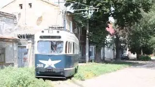 Поворот КТМ-1 на Слободке. Одесса. 14.07.13