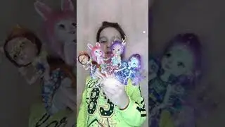 Чудесные куклы Enchantimals (Энчантималс). Такого вы еще никогда не видели. Ожившая фотография. 🤗💖🦋💖