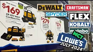 BRAND NEW sales at LOWE'S!!