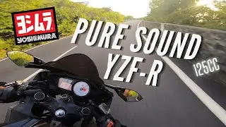 YAMAHA YZF-R 125 | PURE SOUND YOSHIMURA EXHAUST [2.7K]